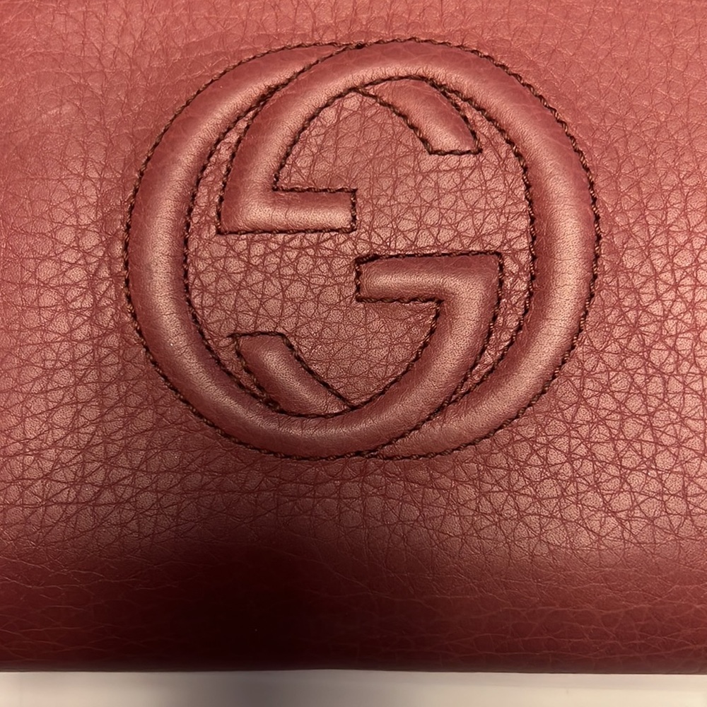 Gucci Soho Wallet Wristlet Authentic - Picture 3 of 17